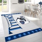 Tennessee Titans Banner Nfl Logo Area Rug For Gift Living Room Rug Us 0