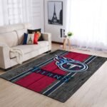 Tennessee Titans Nfl Area Rugs Football Living Room Carpet Team Logo Wooden Style Home Rug Regtangle Carpet Floor Decor Home Decor 0