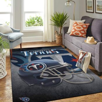 Tennessee Titans Nfl Area Rugs Team Helmet Living Room Carpet Sports Rug Regtangle Carpet Floor Decor Home Decor 0