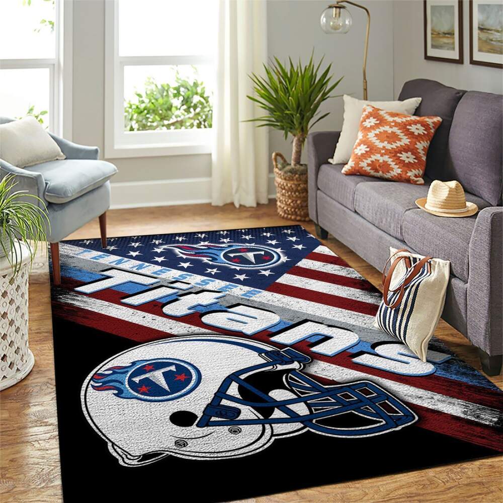 Tennessee Titans Nfl Area Rugs Team Logo American Flag Style Living Room Carpet Sports Rug Regtangle Carpet Floor Decor Home Decor 0 Tennessee Titans Nfl Area Rugs Team Logo American Flag Style Living Room Carpet Sports Rug Regtangle Carpet Floor Decor Home Decor 0