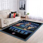 Tennessee Titans Nfl Team Pride Rectangle Area Rug Area Rug Living Room Carpet Rug Regtangle Carpet Floor Decor Home Decor 0
