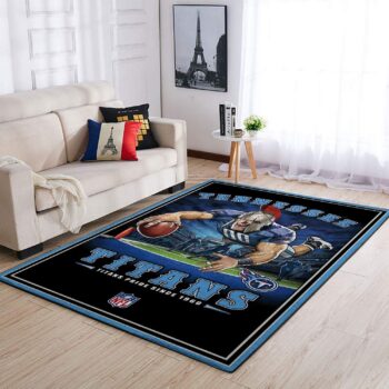 Tennessee Titans Nfl Team Pride Rectangle Area Rug Area Rug Living Room Carpet Rug Regtangle Carpet Floor Decor Home Decor 0