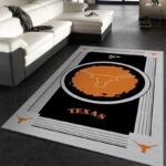 Texas Longhorns Ncaa 1 Area Rug Living Room And Bed Room Rug Rug Regtangle Carpet Floor Decor Home Decor 0