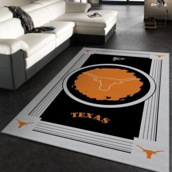 Texas Longhorns Ncaa 1 Area Rug Living Room And Bed Room Rug Rug Regtangle Carpet Floor Decor Home Decor 0
