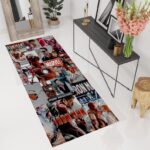 Texas Rangers Rug Mlb Abstract Area Rug Inspired Sport Art Base Ball Legend Home Living Decor 0