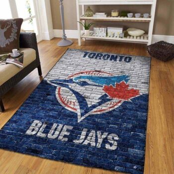 Toronto Blue Jays Area Rug Mlb Baseball Team Logo Carpet Living Room Rugs Rug Regtangle Carpet Floor Decor Home Decor V3659 0