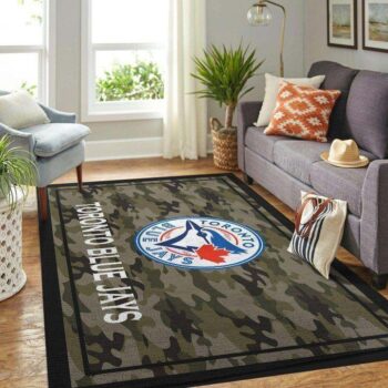 Toronto Blue Jays Area Rug Mlb Baseball Team Logo Carpet Living Room Rugs Rug Regtangle Carpet Floor Decor Home Decor V3661 0
