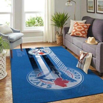 Toronto Blue Jays Area Rug Mlb Baseball Team Logo Carpet Living Room Rugs Rug Regtangle Carpet Floor Decor Home Decor V3662 0