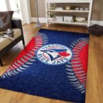 Toronto Blue Jays Mlb Baseball Area Rug Baseball Rug Regtangle Carpet Floor Decor Home Decor V11243 0