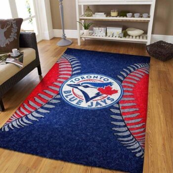 Toronto Blue Jays Mlb Baseball Area Rug Baseball Rug Regtangle Carpet Floor Decor Home Decor V11243 0