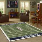 Uconn Huskies Home Field Area Rugs Connecticut Football Team Logo Carpet Living Room Rugs Floor Home Decor F102137 0