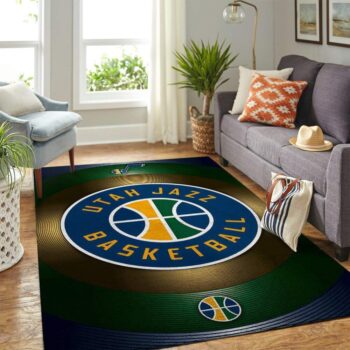 Utah Jazz Nba Area Rugs Team Logo Living Room Carpet Sports Rug Regtangle Carpet Floor Decor Home Decor 0