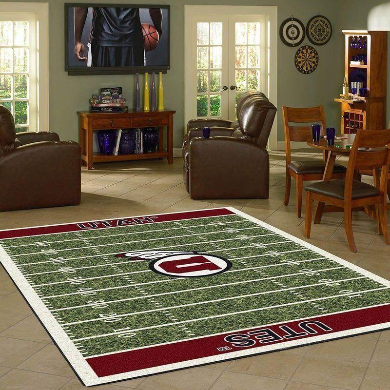 Utah Utes Home Field Area Rug Football Team Logo Carpet Living Room Rugs Rug Regtangle Carpet Floor Decor Home Decor 0 Utah Utes Home Field Area Rug Football Team Logo Carpet Living Room Rugs Rug Regtangle Carpet Floor Decor Home Decor 0