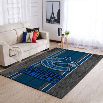 Vancouver Canucks Nhl Area Rugs Team Logo Living Room Carpet Sports Rug Regtangle Carpet Floor Decor Home Decor 0
