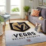 Vegas Golden Knights Nhl Area Rugs Team Logo Living Room Carpet Sports Rug Regtangle Carpet Floor Decor Home Decor 0