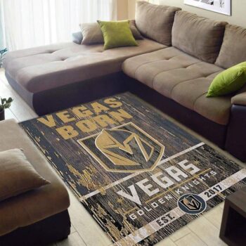 Vegas Golden Knights Vgk1001 Matting Area Rug Living Room Rug Home Decor 0