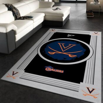 Virginia Cavaliers Ncaa 1 Area Rug Living Room And Bed Room Rug Rug Regtangle Carpet Floor Decor Home Decor 0