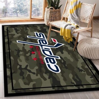 Washington Capitals Nhl 2 Area Rug Living Room And Bed Room Rug Rug Regtangle Carpet Floor Decor Home Decor 0