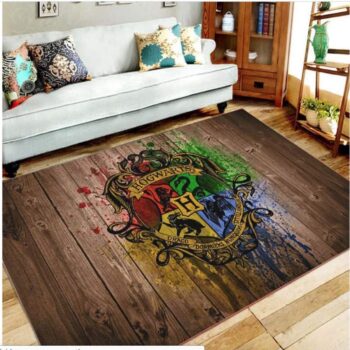 Washington State Cougars Field Arealiving Football Team Logo Carpetf1021100 Home Decor Area Rug Living Room 0