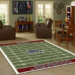 Washington State Cougars Home Field Area Rug Football Team Logo Carpet Living Room Rugs Rug Regtangle Carpet Floor Decor Home Decor 0