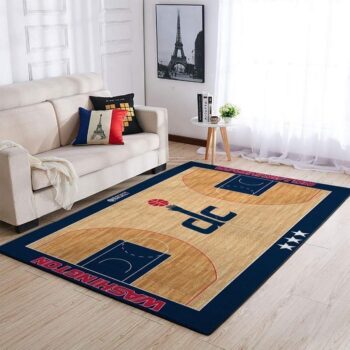 Washington Wizards Area Rug Nba Basketball Team Logo Carpet Living Room Rugs Rug Regtangle Carpet Floor Decor Home Decor V4249 0