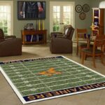 West Virginia Mountaineers Home Field Area Rug Football Team Logo Carpet Living Room Rugs Rug Regtangle Carpet Floor Decor Home Decor V17226 0