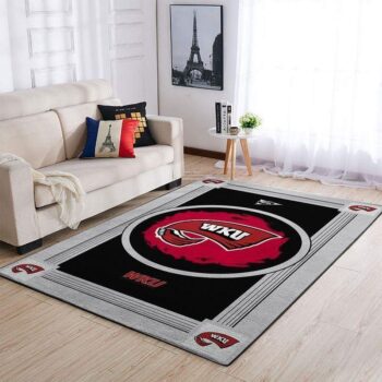Western Kentucky Hilltoppers Area Rugs Ncaa Football Basketball Living Room Carpet Team Logo Floor Home Decor 200303128 0