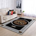 Western Michigan Broncos Ncaa Area Rugs Living Room Carpet Team Logo Home Rug Regtangle Carpet Floor Decor Home Decor 0