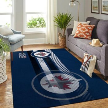 Winnipeg Jets Area Rugs Nhl Hockey Living Room Carpet Team Logo Floor Home Decor 20030462 Rug Regtangle Carpet Floor Decor Home Decor 0
