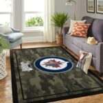 Winnipeg Jets Area Rugs Nhl Hockey Living Room Carpet Team Logo Floor Home Decor 20030483 Rug Regtangle Carpet Floor Decor Home Decor 0