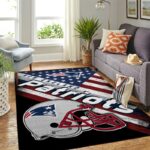 Amazon New England Patriots Living Room Area No4014 Rug 1603000143134 1603000143134