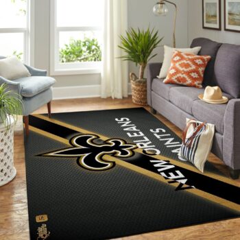 Amazon New Orleans Saints Living Room Area No4107 Rug 1603000304539 1603000304539