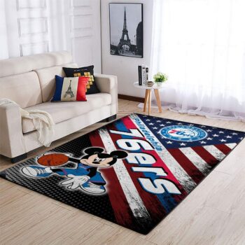 Amazon Philadelphia 76ers Living Room Area No4453 Rug 1603000999176 1603000999176