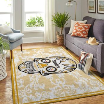 Amazon Pittsburgh Steelers Living Room Area No4670 Rug 1603001337066 1603001337066