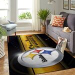 Amazon Pittsburgh Steelers Living Room Area No4694 Rug 1603001362209 1603001362209
