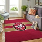 Amazon San Francisco 49ers Living Room Area No4885 Rug 1603001869334 1603001869334