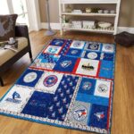 Amazon Toronto Blue Jays Living Room Area No5205 Rug 1603003002261 1603003002261