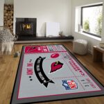 Arizona Cardinals Sport Rug Custom Size And Printing 0