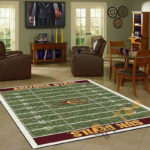 Arizona State Sun Devils Home Field Area Rug Amazon Best Seller Sku 25 Rug 1586432775880