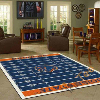 Boise State Broncos Home Field Area Rug Amazon Best Seller Sku 1666 Rug 1586448632148