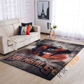 Cincinnati Bengals Area Rug Amazon Best Seller Sku 115 Rug 1586436028559