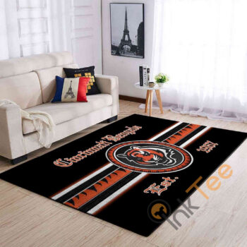 Cincinnati Bengals Area Rug Amazon Best Seller Sku 1710 Rug 1586448656257