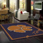 Clemson Tigers Area Rug Amazon Best Seller Sku 122 Rug 1586436030217