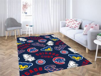 Cooperstown Chicago Cubs Cotton Fabric Living Room Modern Carpet Rug 1612844781684 1612844781684