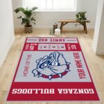 Customizable Gonzaga Bulldogs Rug Custom Size And Printing 0