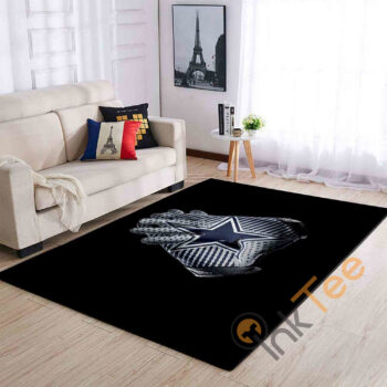 Dallas Cowboys Gloves Area Rug Amazon Best Seller Sku 169 Rug 1586436041286
