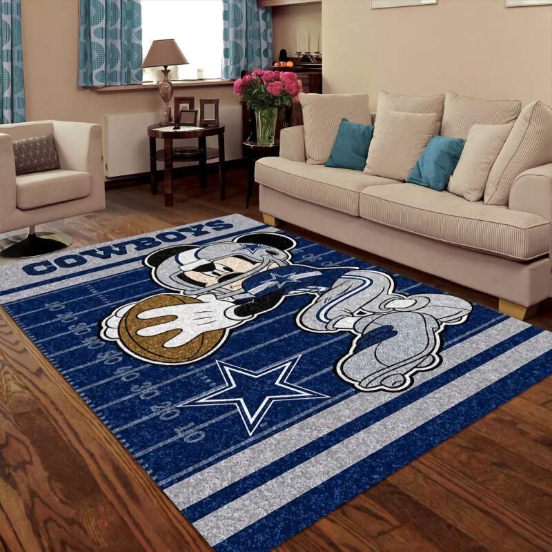 Dallas Cowboys Mickey Mouse Decorative Floor Rug 1612343593874 1612343593874 Dallas Cowboys Mickey Mouse Decorative Floor Rug 1612343593874 1612343593874