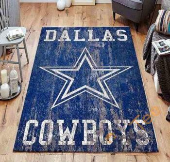 Dallas Cowboys Spirit Area Rug Amazon Best Seller Sku 1807 Rug 1586448694442