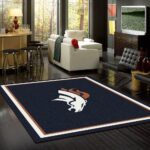 Denver Broncos Area Rug 619c 0