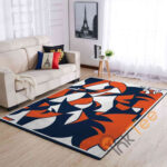 Denver Broncos Area Rug Amazon Best Seller Sku 1859 Rug 1586448712338